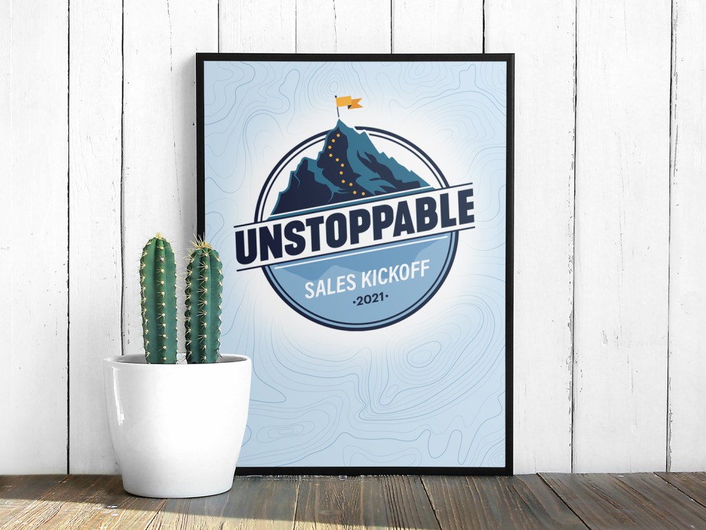 Marqeta sales kickoff event&nbsp;branding